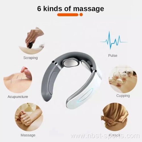 3D Neck Massager Smart Wireless EMS Cervical Vertebra Impulse Neck Massager Factory